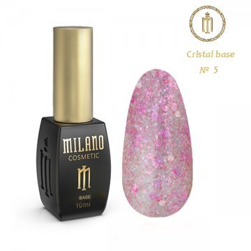 Кольорова база кристал Milano 10ml CRISTAL BASE №05